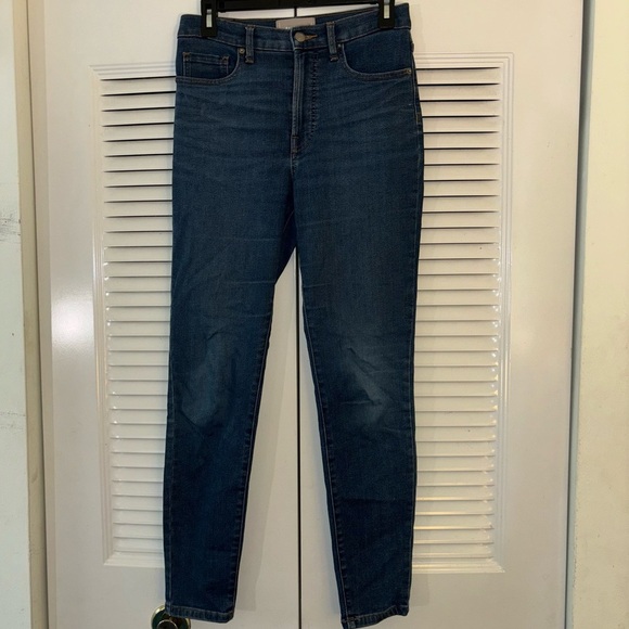 Everlane High Rise Skinny 27 Regular Denim Jean - Picture 1 of 5